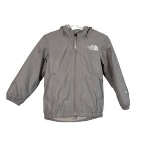 The North Face Rain Jacket Toddler 2T Grey Warm Storm DryVent Sherpa Lined